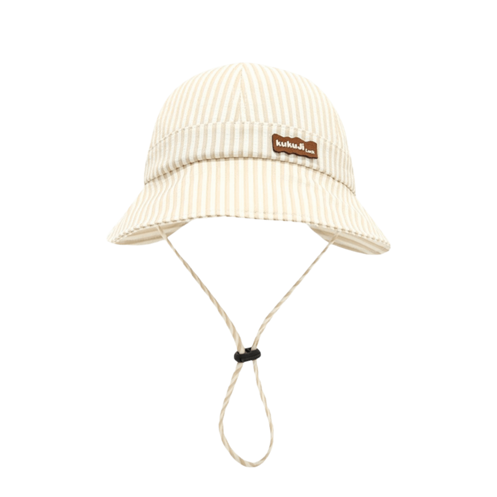 Bucket Hat Cotton - Nowy Pasiasty Kapelusz typu Bucket dla
