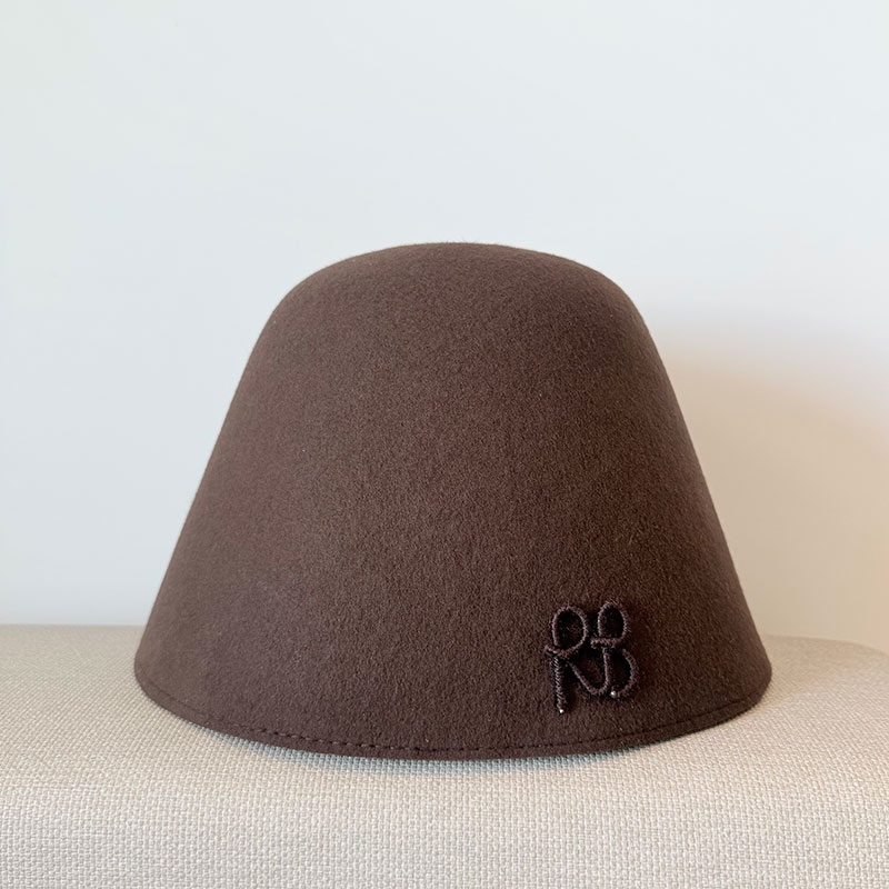 Fedora Hat Wool - Damski kapelusz typu bucket na zimę,