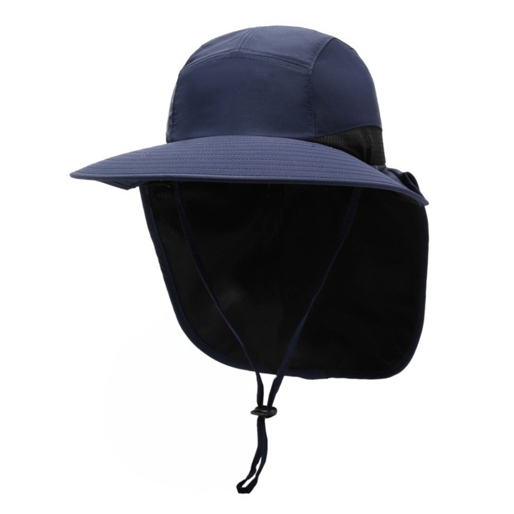 Bucket Hat Cotton - Prosty kapelusz przeciwsłoneczny z szerokim rondem,