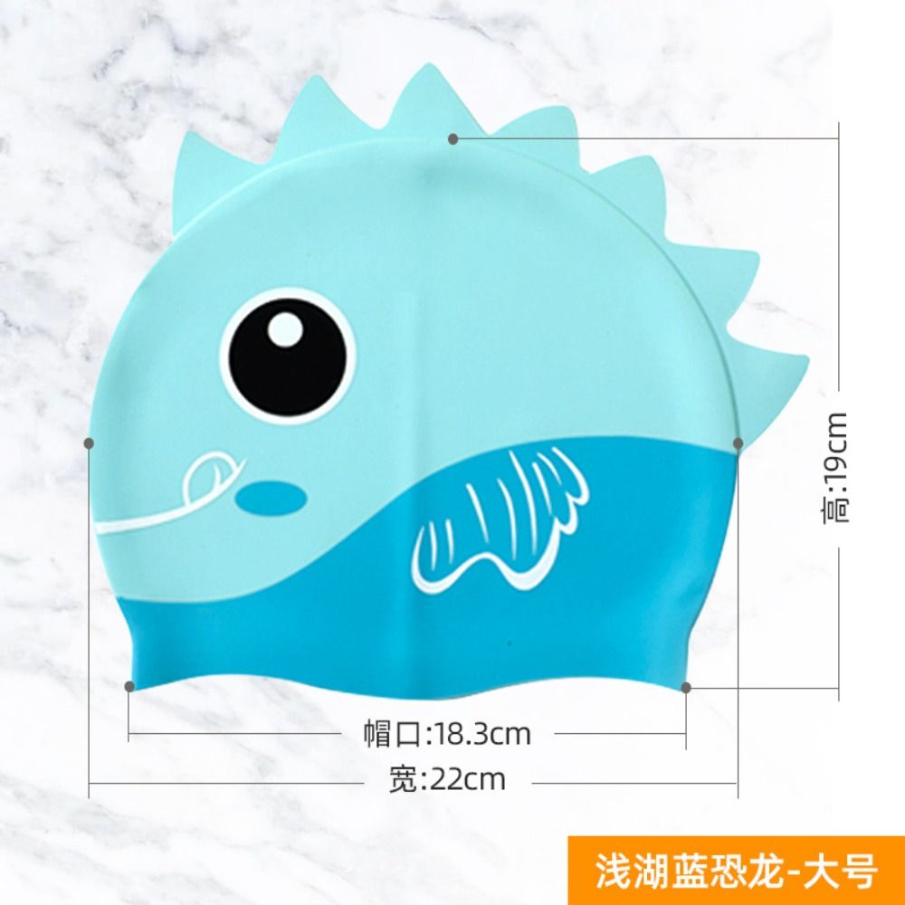 Swim Hat Silicone - Silikonowy materiał do długich włosów, chroniący