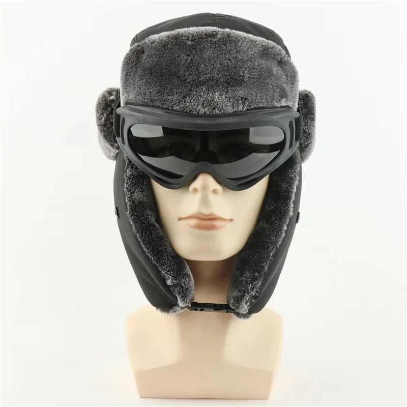 Trapper Hat Ear Flap - Czapki Ushanka Wojskowe z Ochraniaczami na