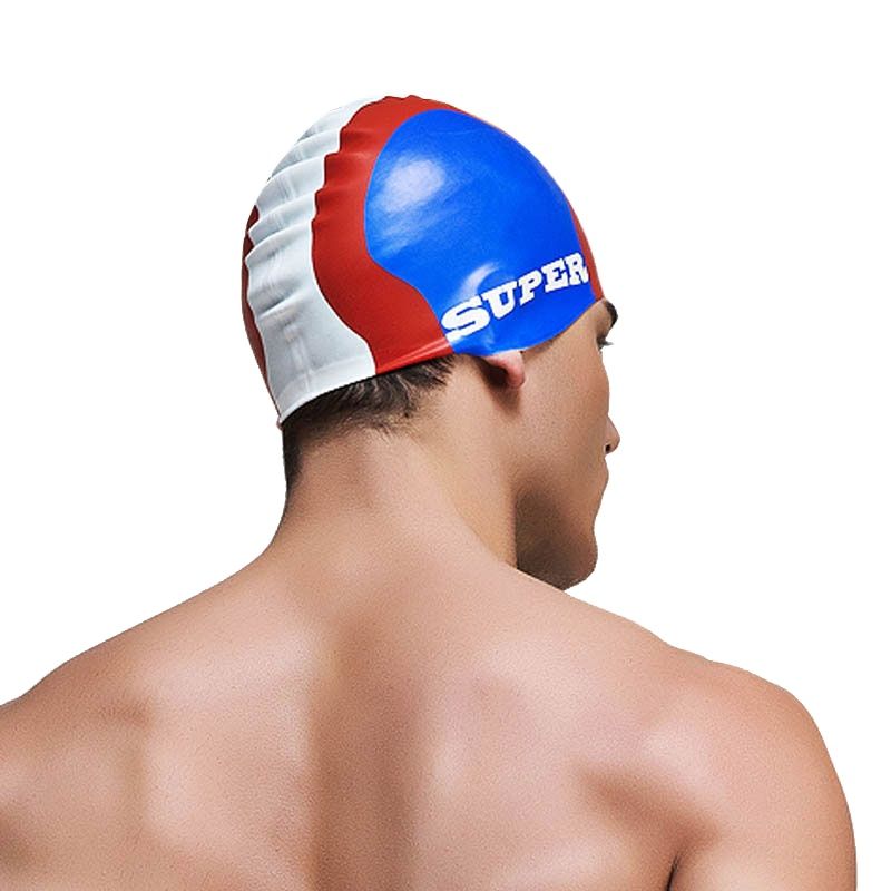 Swim Hat Silicone - Letnie silikonowe czepki pływackie dla chłopców,
