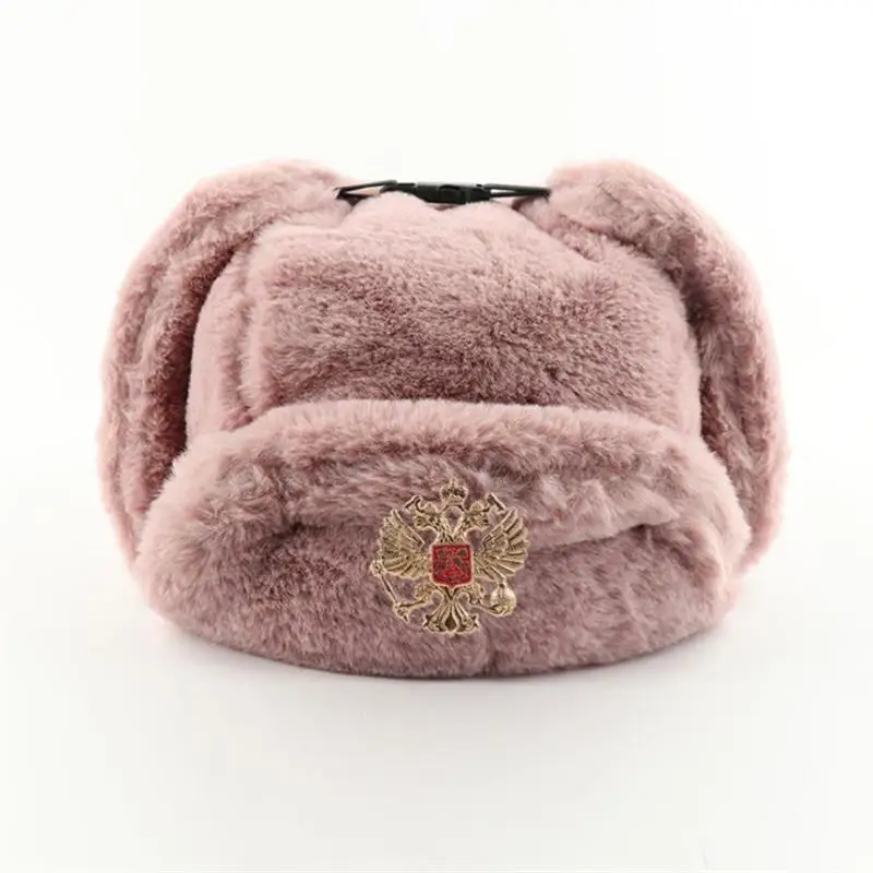 Trapper Hat Ear Flap - Czapka Ushanka Ziemniczka Zimowa Męska Damska