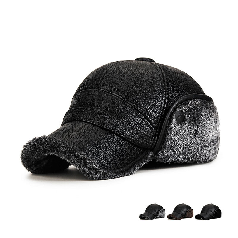 Baseball Cap Structured - Czapki futrzane dla osób w średnim
