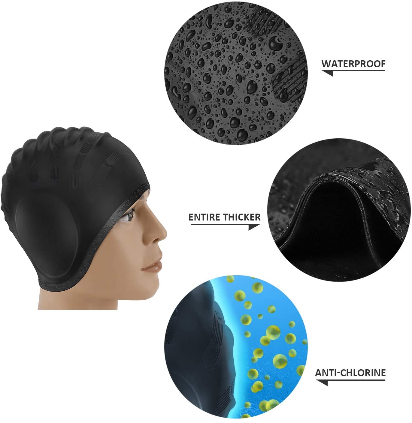 Czepki pływackie dla dorosłych – Swim Hat Silicone recenzja i cena