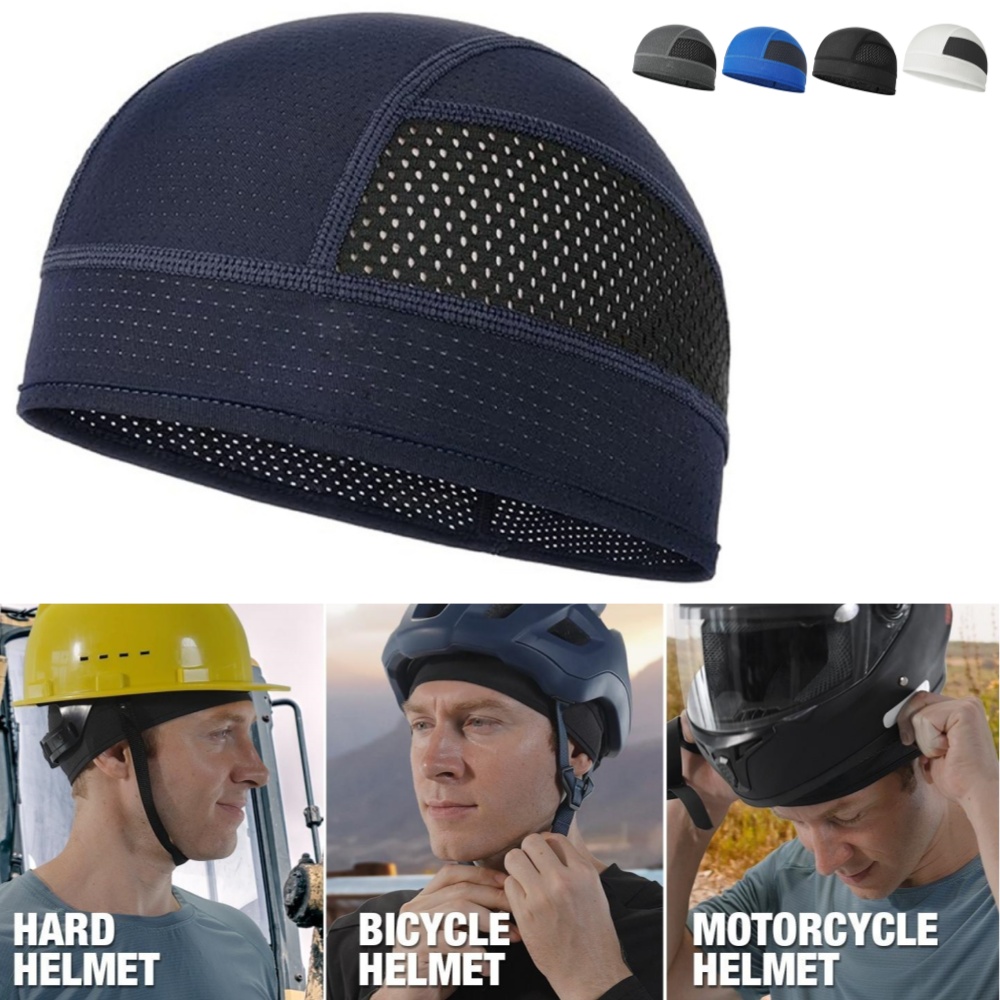 Letnia siatkowa czapka z cienk – Skull Cap Helmet Liner recenzja i cena