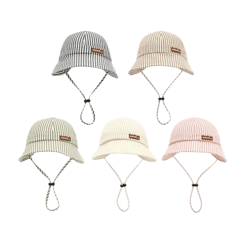Nowy Pasiasty Kapelusz typu Bu – Bucket Hat Cotton recenzja i cena