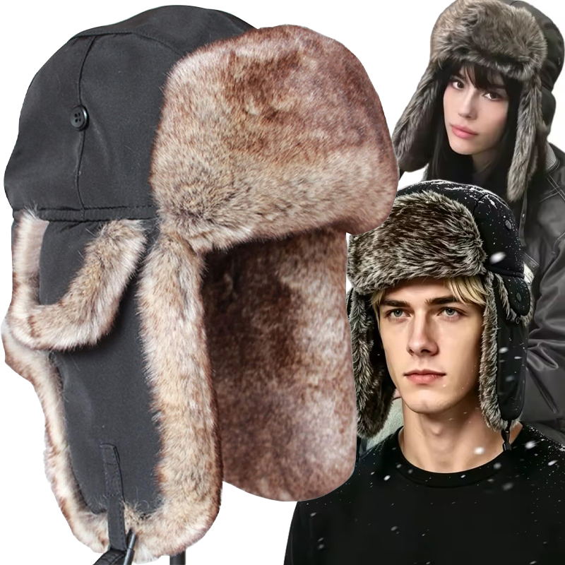 Męskie ciepłe zimowe czapki ty – Trapper Hat Ear Flap recenzja i cena