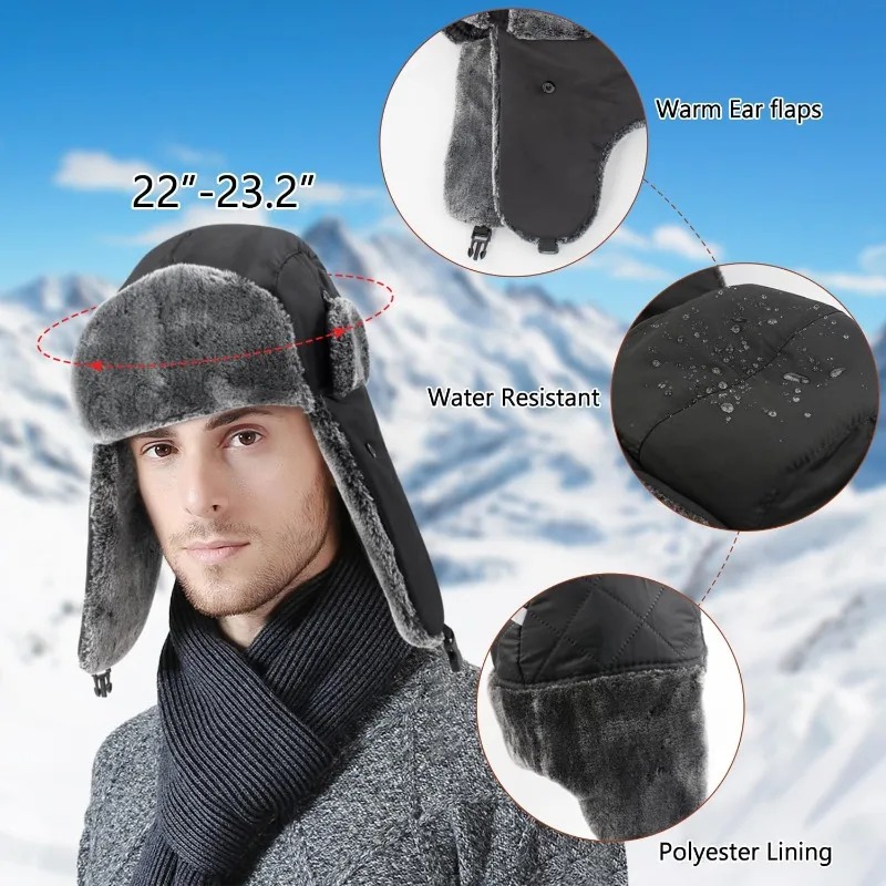 Czapki Ushanka Wojskowe z Ochr – Trapper Hat Ear Flap recenzja i cena