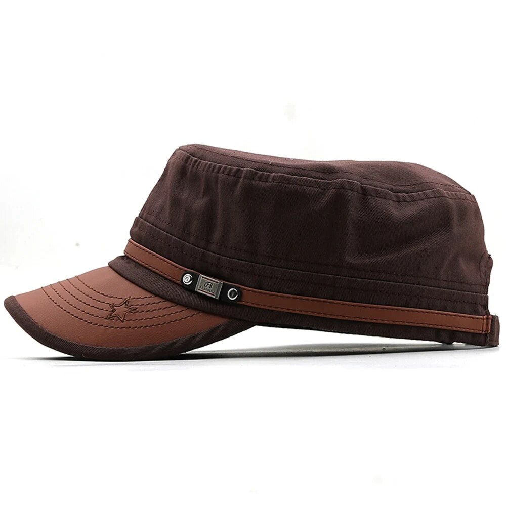 Casual Cadet Hat Man Flat Top  – Snapback Hat Flat recenzja i cena
