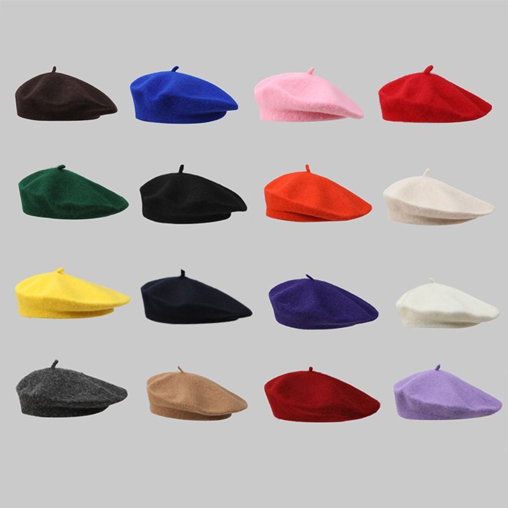 Modny, ciepły, zimowy beret z  – Beret French Wool recenzja i cena