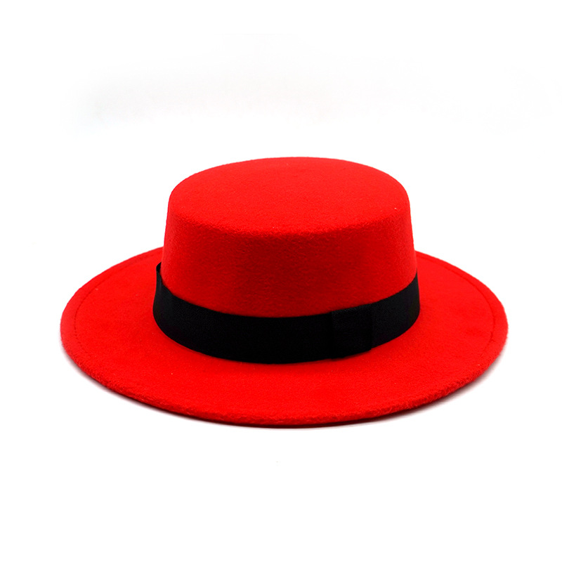 Wełniana fedora z płaskim rond – Fedora Hat Wool recenzja i cena