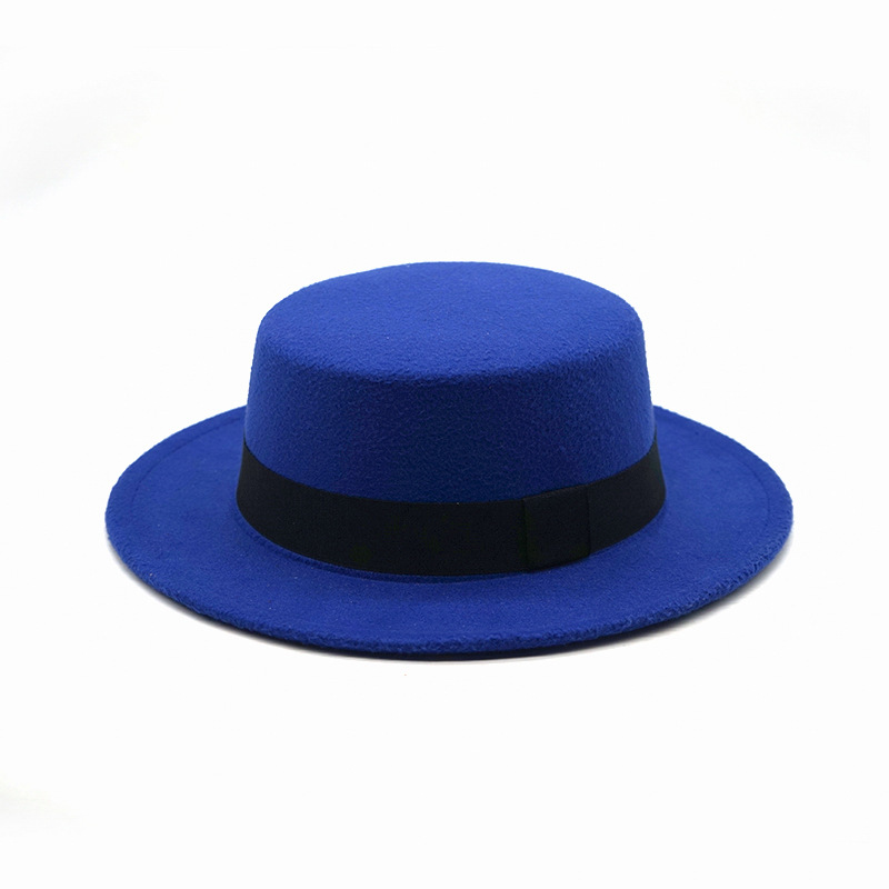 Wełniana fedora z płaskim rond – Fedora Hat Wool recenzja i cena