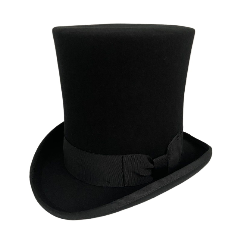 Czarny Wełniany Feltowy Cylind – Fedora Hat Wool recenzja i cena