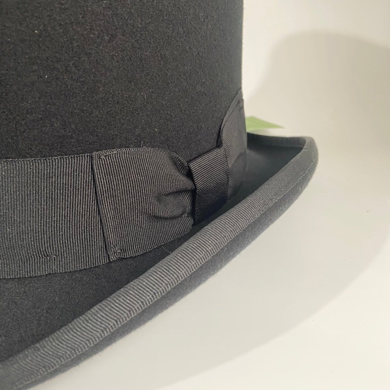 Czarny Wełniany Feltowy Cylind – Fedora Hat Wool recenzja i cena